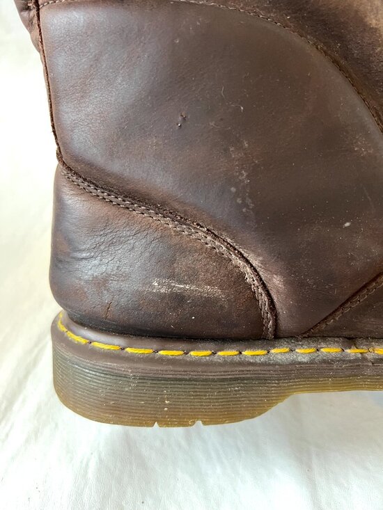 Dr Martens Boots Icon 2295 Steel Toe Work brown leather mens 13 pull on safety main image 15